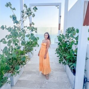 FREE PEOPLE Taking Sides Maxi Dress